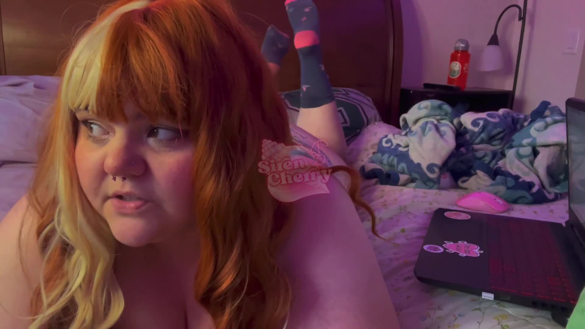 Cum all over my Cute BBW Feet